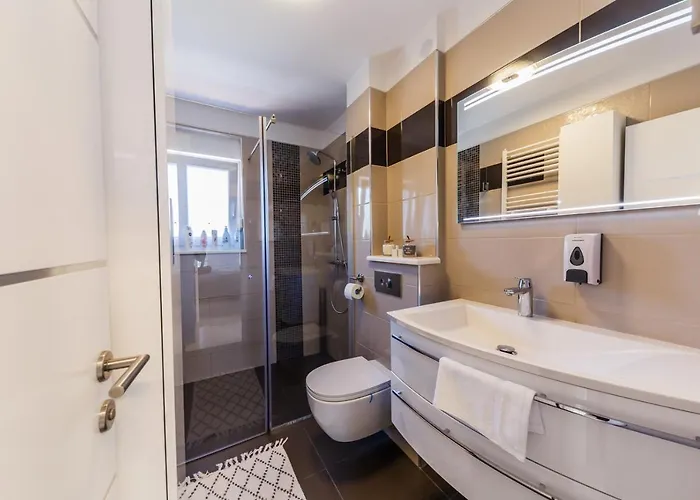 Apartmán Axioma 4-star Luxury Villa, 2 Apartments, Sea View , Close To Beach, Sea View Terrace